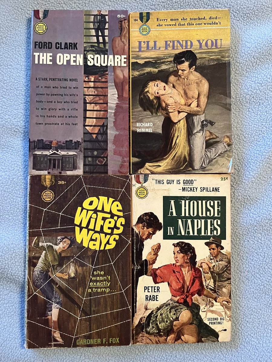 PaperbackPapa's tweet image. I’ve been having unbelievable paperback luck on this trip. All the books you see here were $2 apiece. No disrespect intended, but many bookstore owners don’t realize what they have. I cleaned them out.