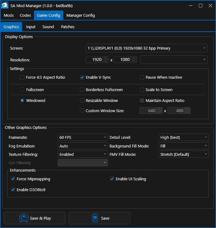 Sora_yxow's tweet photo. The new SA Mod Manager is now available, if you have the old one installed, you can now directly update to get it. https://t.co/LkJcV1IEcm
