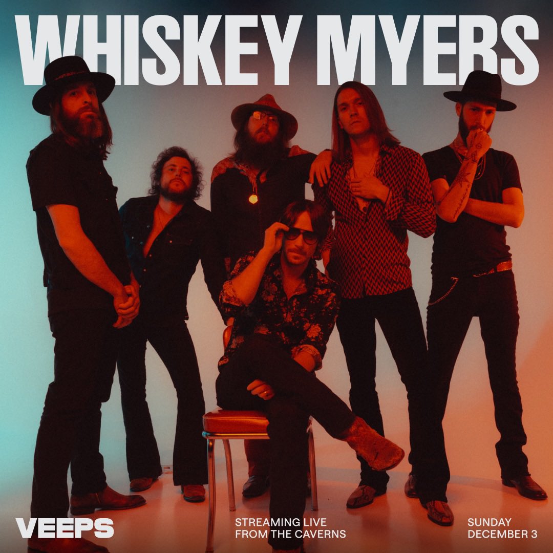 Join us for a stripped down full band acoustic set live from the sold out show at <a href="/thecaverns/">The Caverns</a> on December 3rd, streaming exclusively on <a href="/Veeps/">Veeps</a>. Subscribe or get your ticket today by going here: veeps.com/whiskeymyers/3…