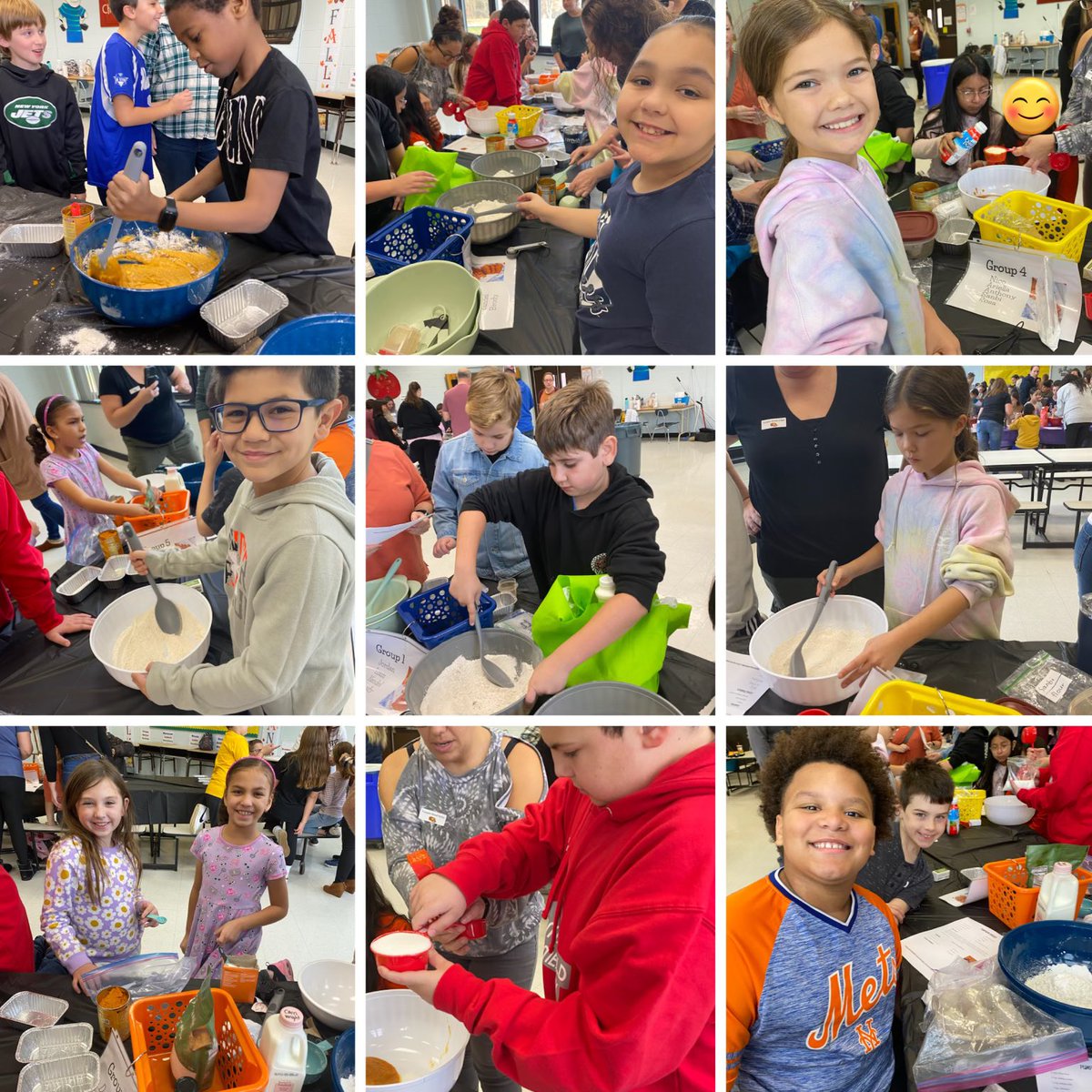 MissScamardella's tweet image. What a fun Fri-YAY! We started our morning making pumpkin bread with all other 4th graders, then later in the day, we had our reading celebration! We loved sharing our best work from our reading unit! #HTPSLearnerSuccess #HowellReads @RoseRuddHTPS @HowellTwpAldrch