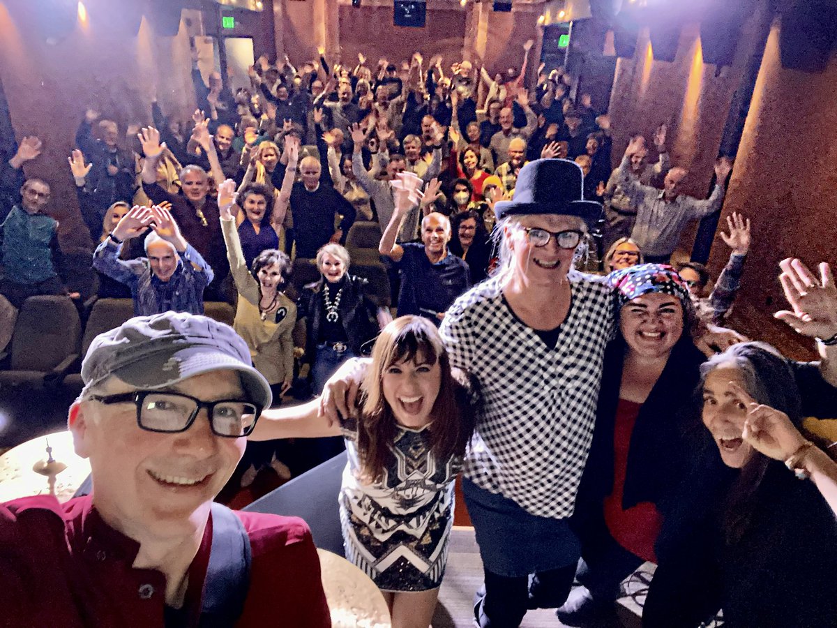 SIRSY's tweet photo. So much fun in Sedona last night! Thanks to every single one of you who came out to the Mary Fisher Theater to make some magic with us. And thanks to our friends in Sugar Moon for playing with us. What a blast ♥️
#sirsy #sirsyband #lovewhatyoudo #supportsongwriters https://t.co/tvmnPQPLDA