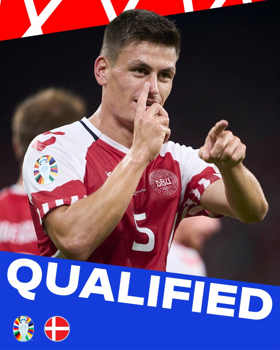 Denmark qualify ✅ #EURO2024