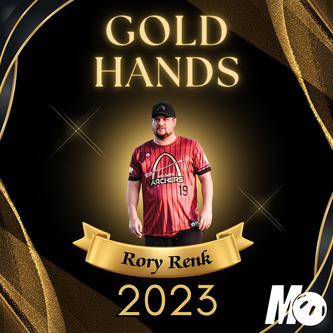 MO_Wiff's tweet image. 🏆 Gold Hands 🏆

@RocketRenk

In a tight race, Rory earns this years award for best fielder! Not only did he make all the routine plays with 0 errors on the year. He also made some spectacular plays as well! 
Congrats!! 

#mowiff #wiffleball #awards #goldhands