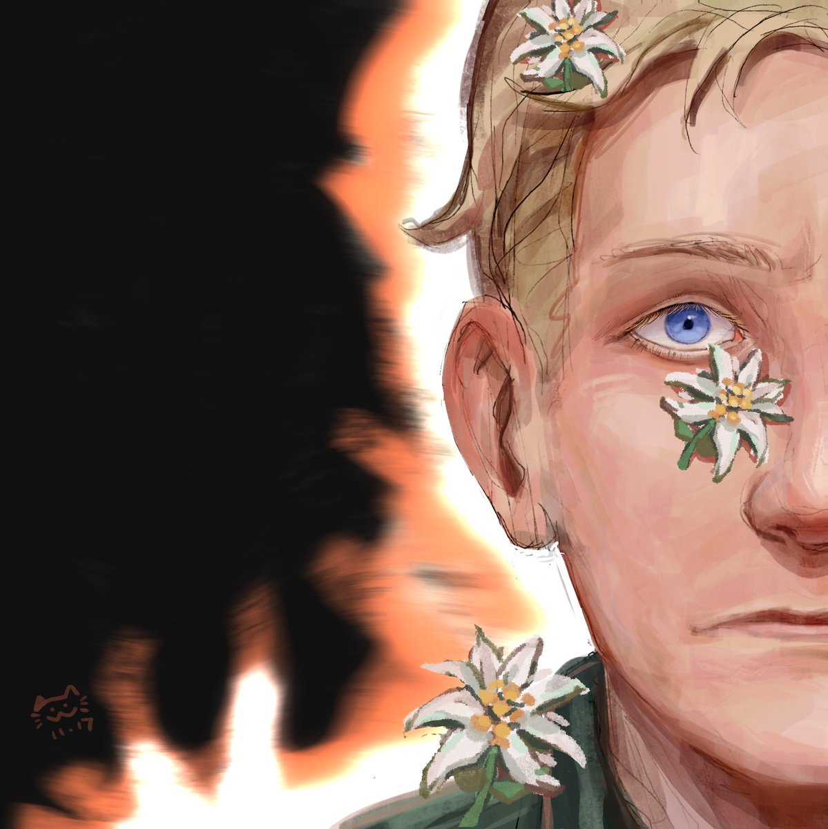 CATZmaoza's tweet photo. Edelweiß
#art #ww2art  #WW2  #ww2germany https://t.co/UEkYNJJh6u