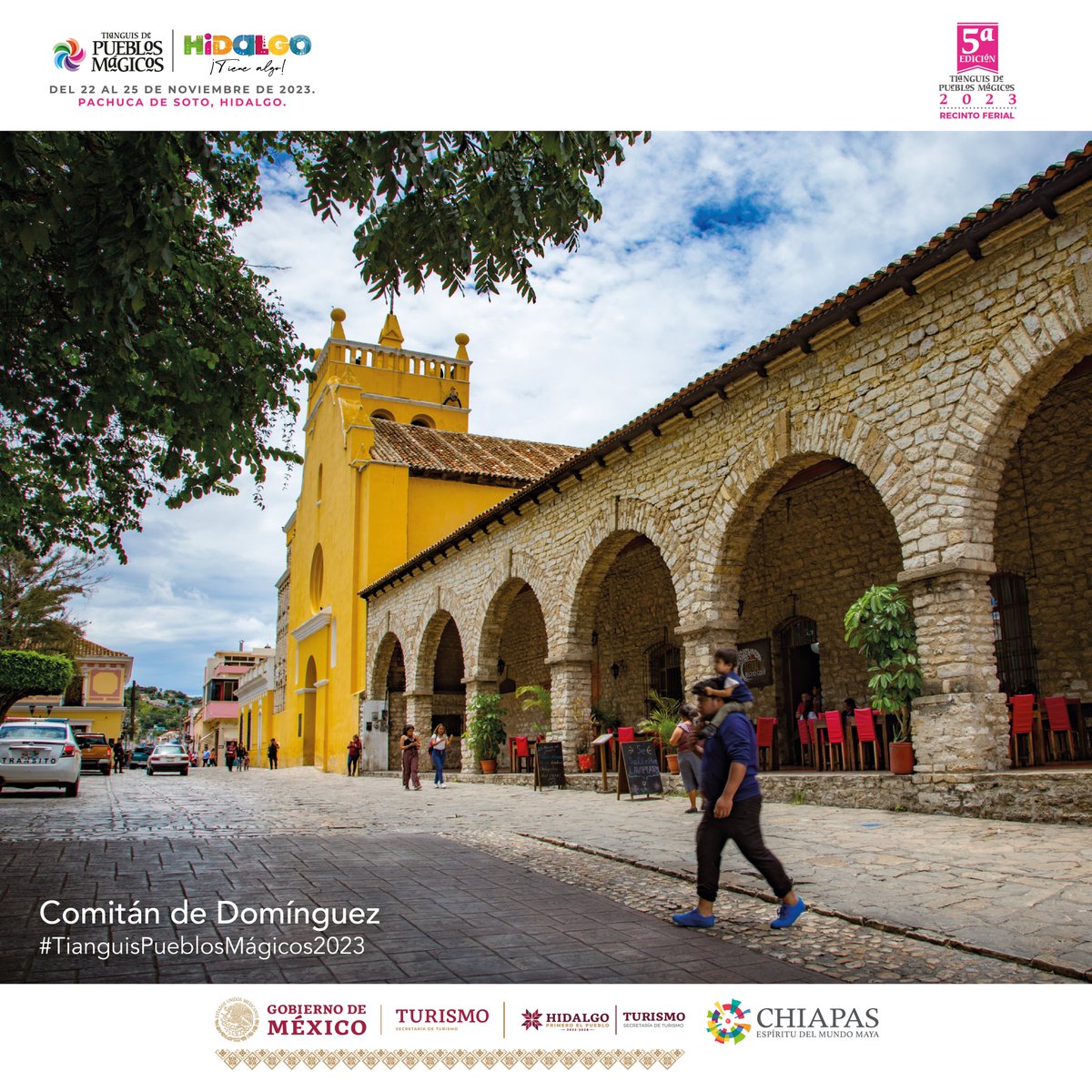 Comitán de Domínguez, #PuebloMágico de #Chiapas ya está listo para el Tianguis de Pueblos Mágicos, del 22 al 25 de noviembre de 2023, en Pachuca de Soto, Hidalgo.

#ElPuntoEsComitán #MeEncantasChiapas