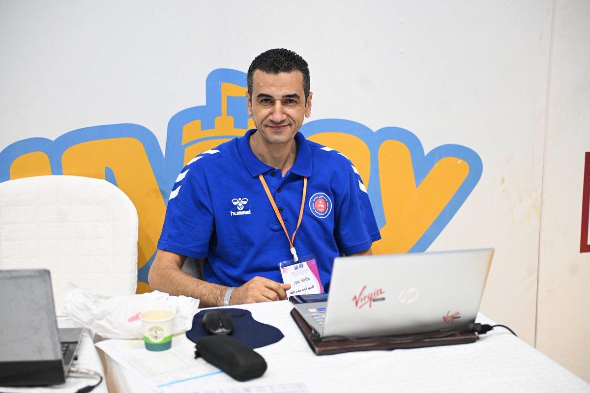 ArabHandball's tweet photo. 📸📋 | مجهود كبير ومتابعة مستمرة من اللجنة الفنية 👏🏻🤩. https://t.co/zuYyD3E38H