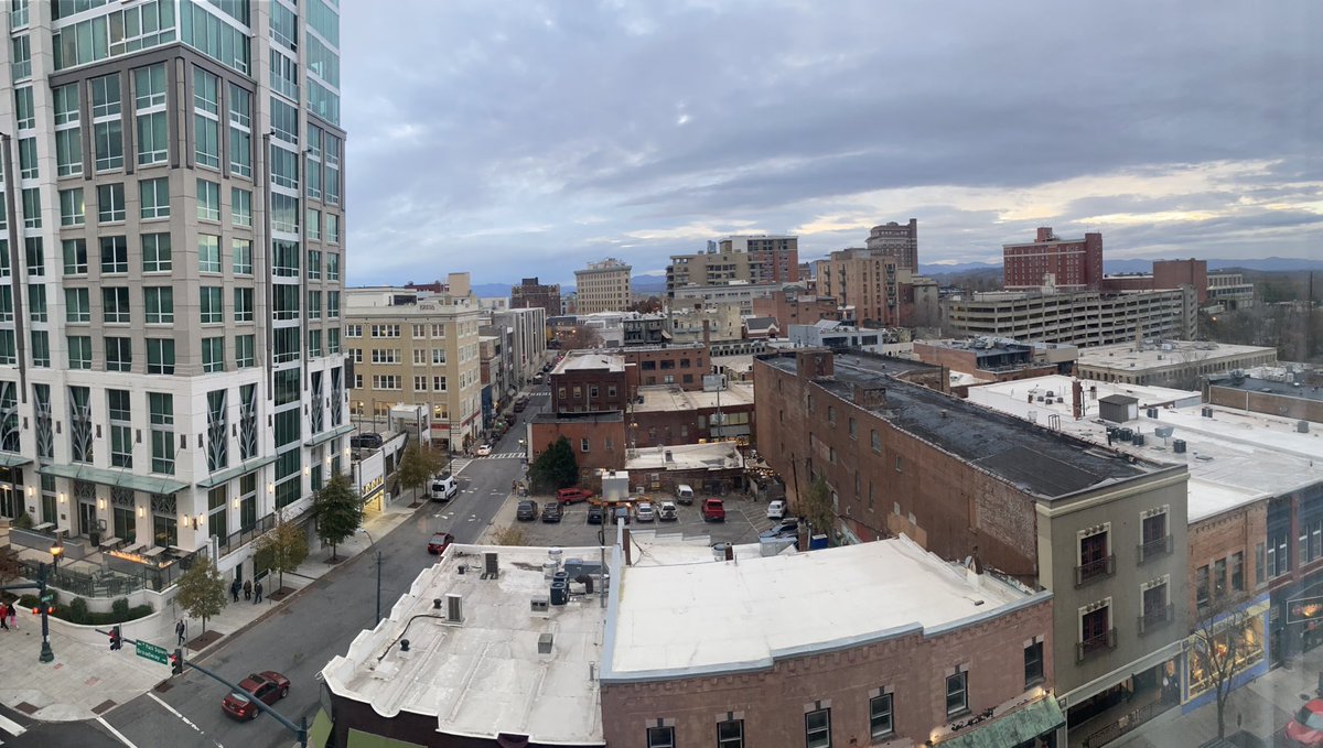 View from the Asheville AC Hotel. @ACHotels