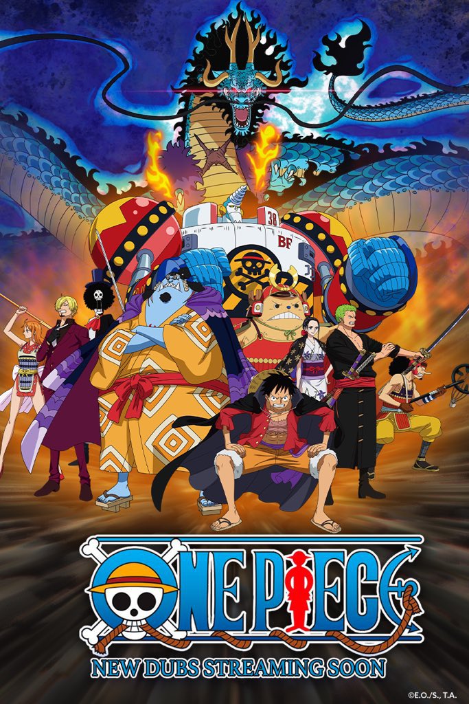 One Piece US on X: Wano dub alert 🚨 Luffy strikes back against Kaido!👊 # OnePiece Season 14 Voyage 12 (Eps 1025-1036) will be STREAMING on @ Crunchyroll on December 12th! Read more