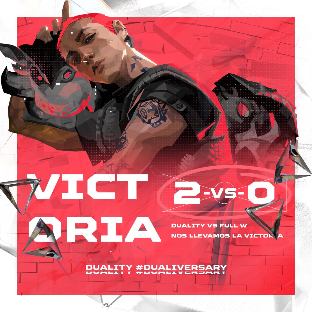 DualityEsports_'s tweet photo. VICTORIA!
Estamos en las Finales de #Energy8 🔥
Ganamos ante #FullW y con esto estamos cada vez más cerca de cumplir la meta 🏆🤏🏻
Este equipo está para grandes cosas, confíen que tenemos con que soñar! 🥇💙
#FeelTheDuality https://t.co/cSZOALcag2
