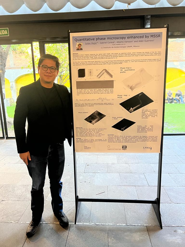 LNMA_MX's tweet photo. Days 2 &amp; 3 of #SIPAIM2023 and its time for more LNMA members to step into the spotlight with Mario Gonzalez's presentation and Julian Mejia, Alexis Becerril and Rodrigo Escobedo poster presentations. 

@SIPAIM_Society https://t.co/780A473Fe7