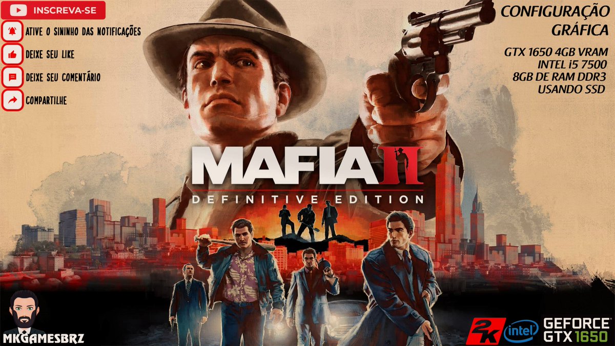 MKGBrs's tweet photo. Próxima transmissão do canal !
Mafia II Definitive Edition !
Configurando !
GTX 1650 + i5 7500 + 8GB RAM !
#BoaNoite #games #jogos #mafia #mafiaII #definitiveedition #2k #2kGames #softworks #gaming #gameplay #gtx1650 #gtx #i57500 #i5 #youtube #youtubegaming #gamer #youtuber https://t.co/rkaBUe9wZ1