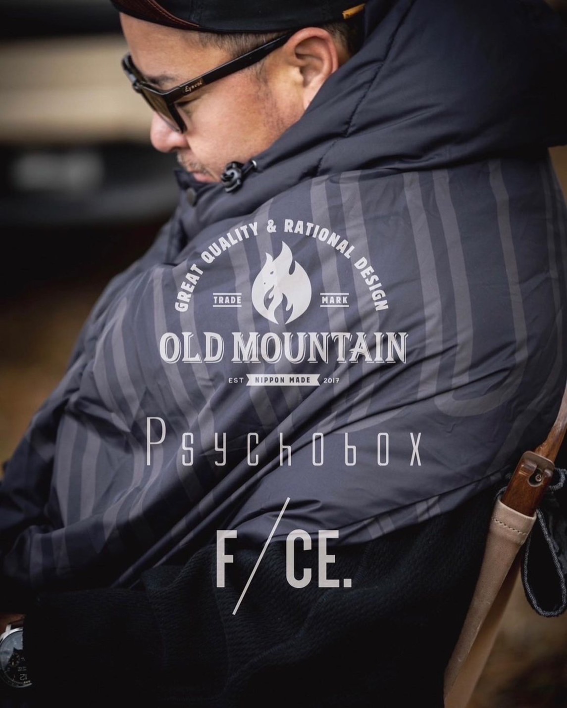Hooded Down Stole | old mountain OLD MOUNTAIN×F/CE Hooded Down Stole
