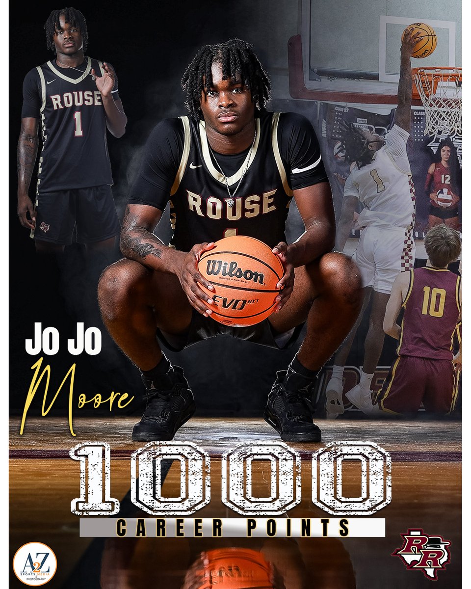 Congratulations @jojoxmoore for reaching 1,000 career points ⁩