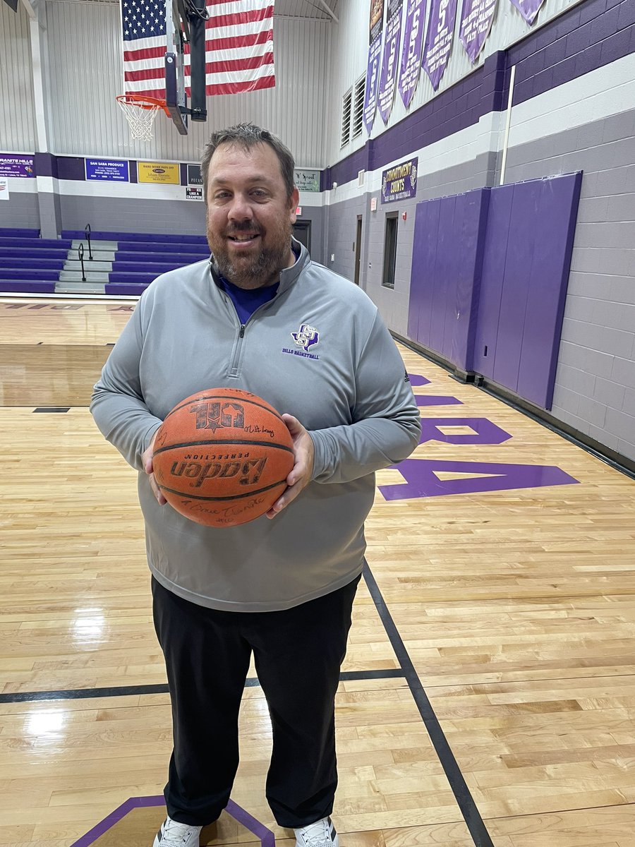 So happy for my friend, <a href="/Seth_summers82/">Seth</a>, getting his 1st win as a head basketball coach tonight! I love getting to coach with this guy because he’s great for kids, &amp; makes every sport he coaches better. He’s 100% committed to football &amp; is a better O-line coach than me too. 👊