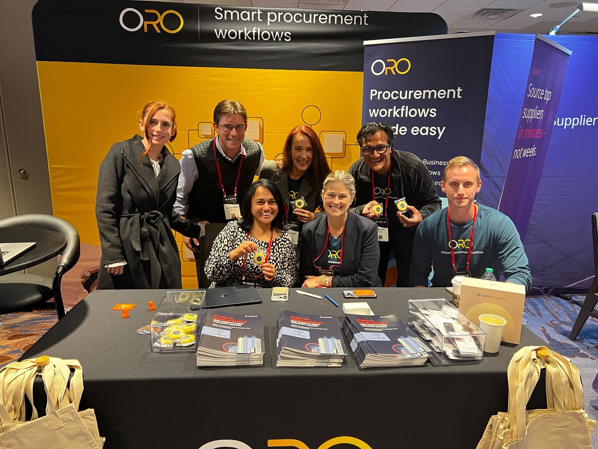 We had an incredible time at @procurefoundry's FORGE: ENGAGE event in Atlanta this week!

If you didn't have a chance to connect with us at the event, reach out or schedule a demo with us here: hubs.li/Q029m4x00

#ForgeEngage23 #MakingProcurementCool #ProcurementFoundry