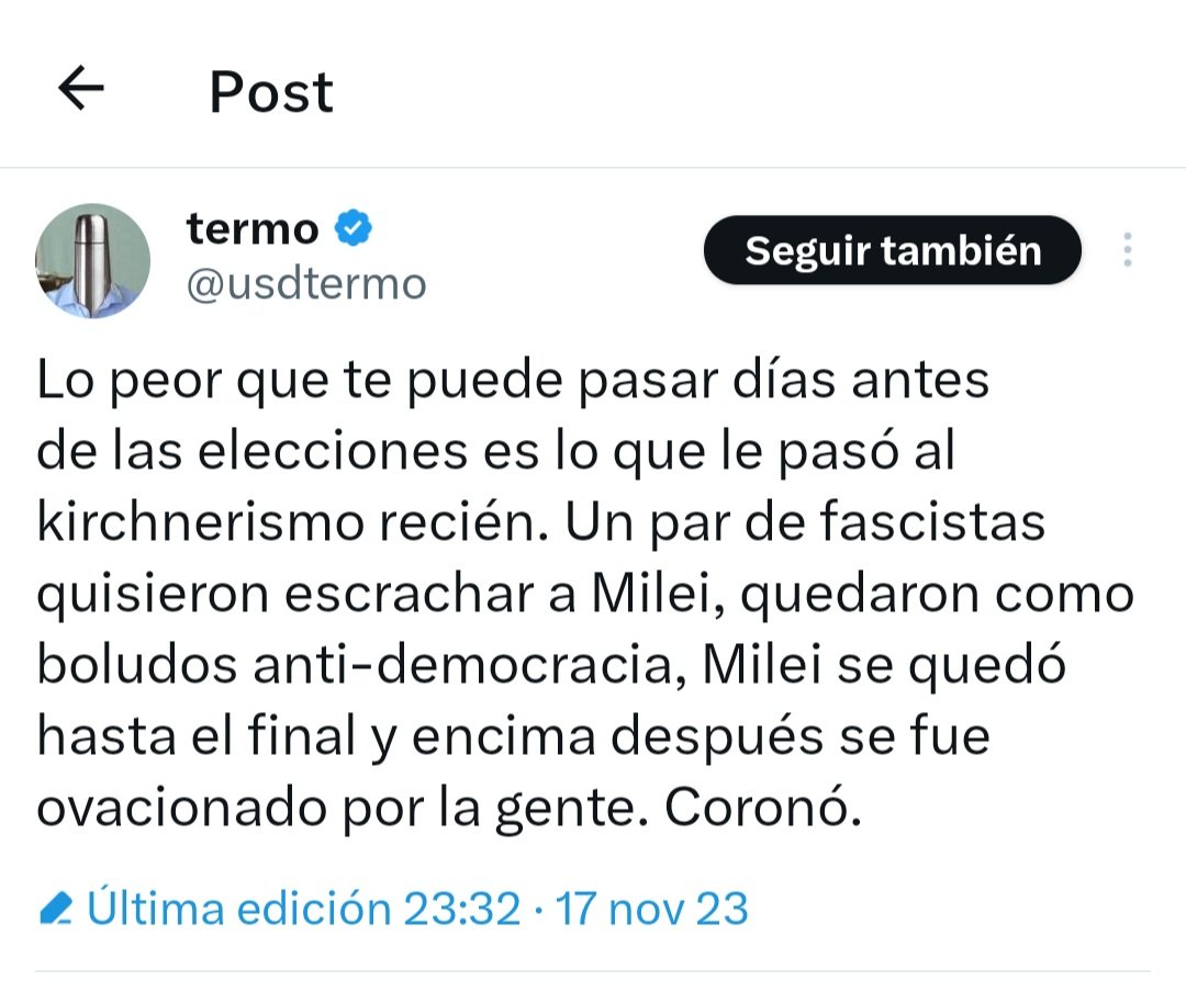VIVA LA LIBERTAD CARAJO