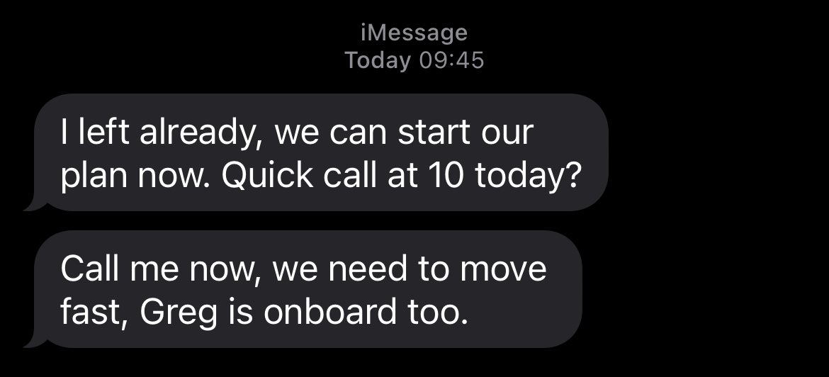 chaotalks's tweet photo. Just finished that call, excited for what’s going to come https://t.co/pstgaz4rsS