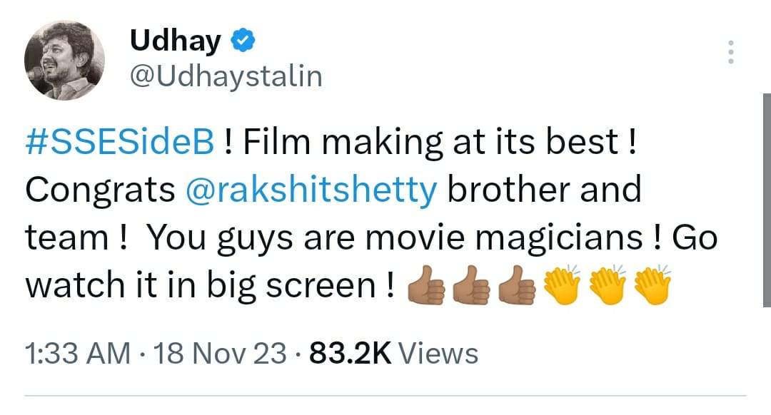 Nn84Naganatha's tweet photo. #EzhuKadalThaandi (Side B) getting huge appreciation from audience and critics..
The movie for the weekend..
Now in theatres near you. https://t.co/LucN8n2C9d
