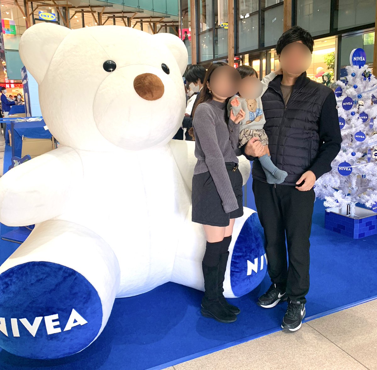 マニ－のネイビー ベロアのひざ掛け クリスマスバ－ジョン専用品でございます マニ－のネイビー ベロアのひざ掛け クリスマスバ－ジョン専用品で