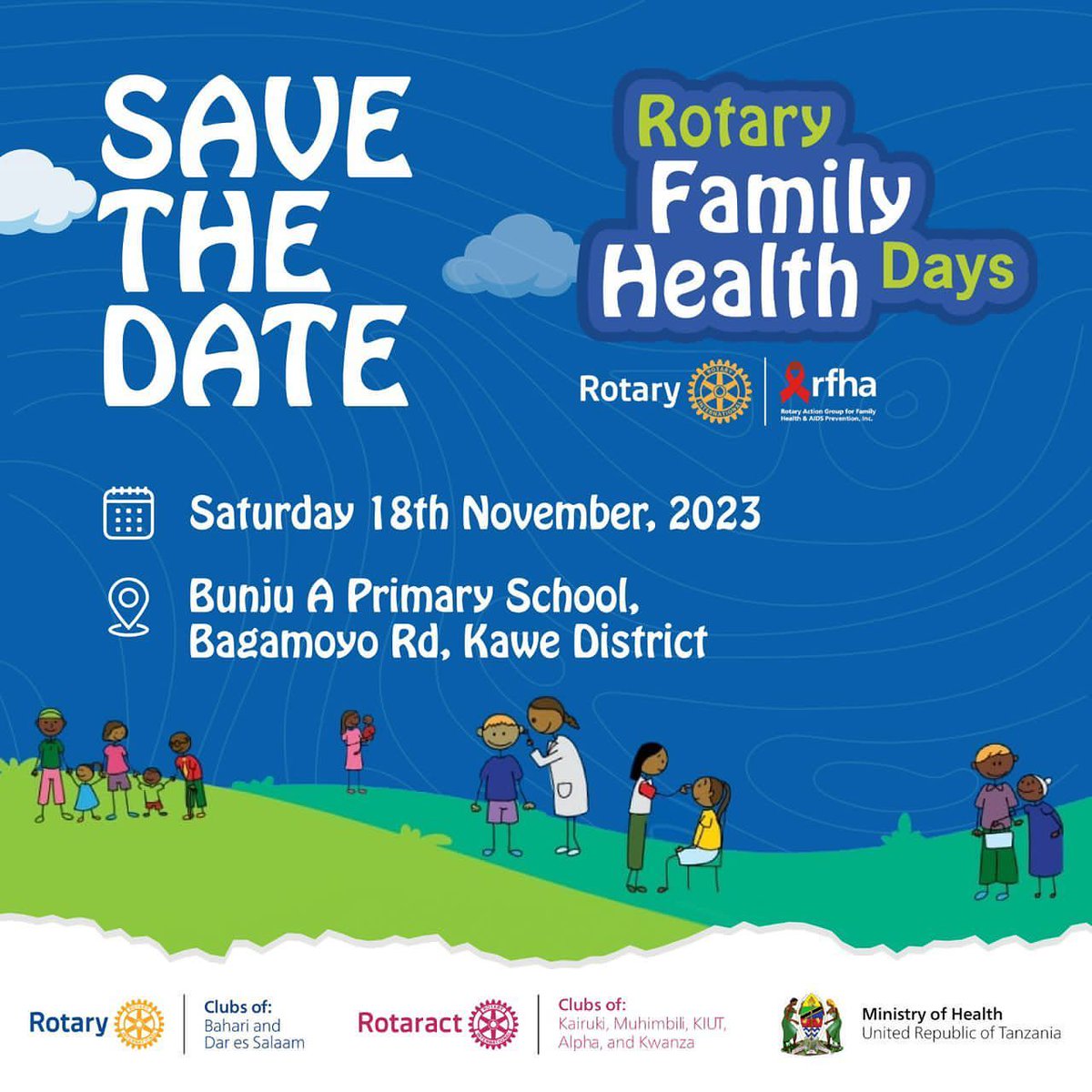 rottanzania's tweet photo. It's today ππ©Ί
#rotaryhealthdays https://t.co/tMqq8aDtCY