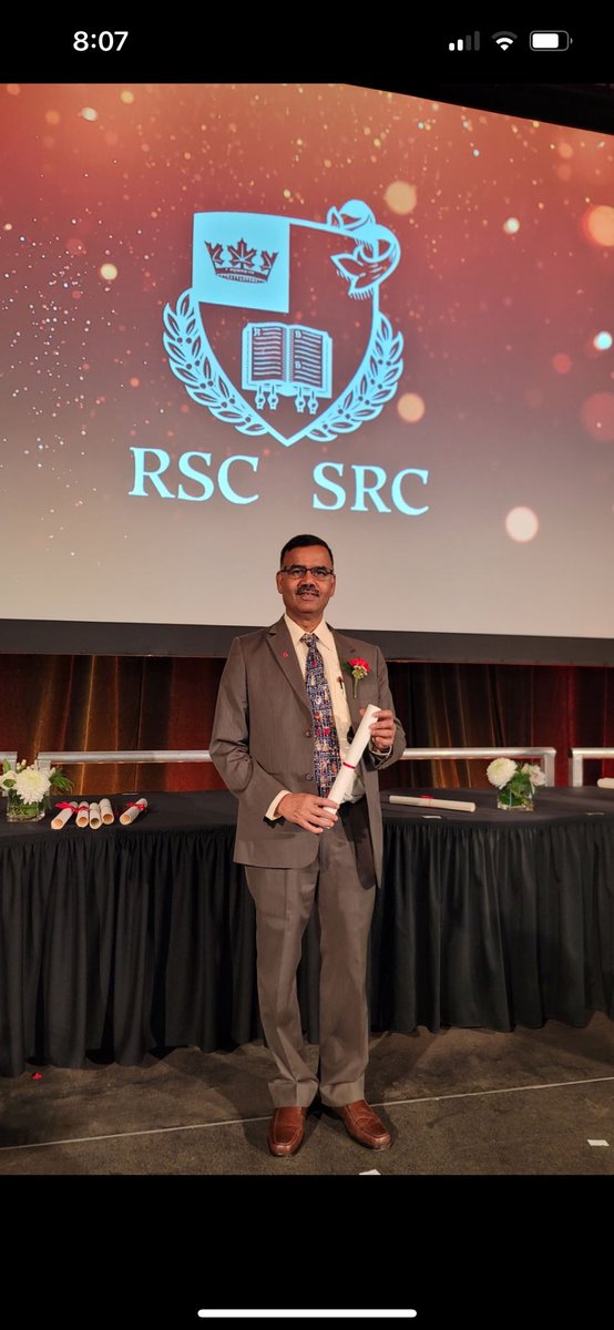Celebrating the FRSC  in <a href="/UWaterloo/">University of Waterloo</a> today.  Fellows of the <a href="/src_rsc/">RSC // SRC</a> are distinguished Canadians from all branches of learning . Thanks everyone for organizing the great event. Congratulations to all the 2023 fellows of RSC. #Canadians #science #events
