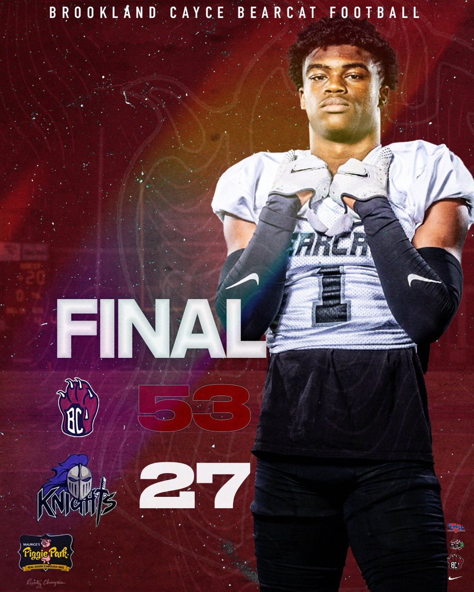 Brookland-Cayce Football (@bc_bearcatsfb) on Twitter photo Final: We got Thanksgiving Football in Cayce next Friday!!!!! <a href="/BCHSBearcats/">Brookland-Cayce High</a> <a href="/LouatTheState/">Lou Bezjak</a> <a href="/HighSchoolBlitz/">High School Blitz</a> <a href="/SCFCA1/">SCFCA</a> <a href="/SCHSL/">SCHSL</a> <a href="/junebugnewyork/">Thomas Grant Jr.</a> Final: We got Thanksgiving Football in Cayce next Friday!!!!! <a href="/BCHSBearcats/">Brookland-Cayce High</a> <a href="/LouatTheState/">Lou Bezjak</a> <a href="/HighSchoolBlitz/">High School Blitz</a> <a href="/SCFCA1/">SCFCA</a> <a href="/SCHSL/">SCHSL</a> <a href="/junebugnewyork/">Thomas Grant Jr.</a>