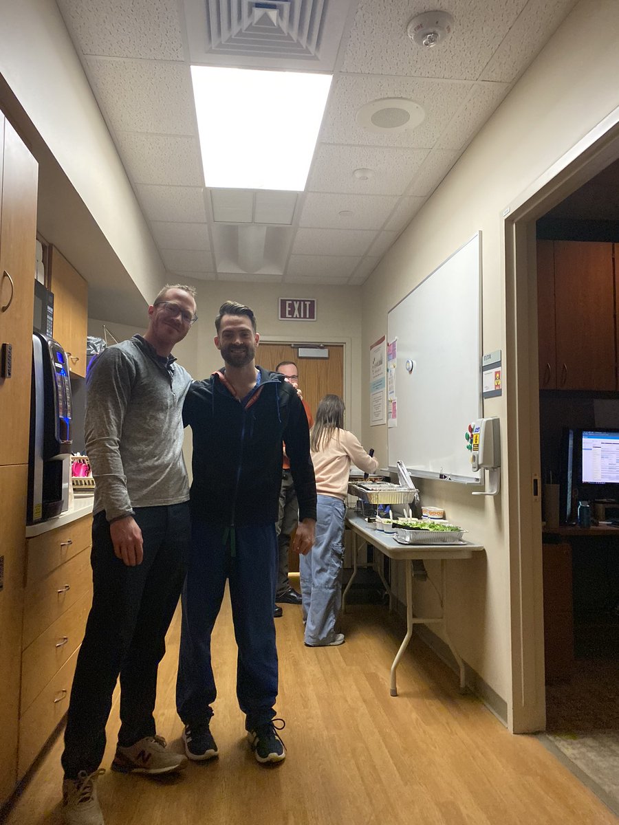 University of Wisconsin Neuroradiology (@uwiscneurorad) on Twitter photo It’s Friday <a href="/UWiscNeuroRad/">University of Wisconsin Neuroradiology</a> .. which means taco bar! and appreciating our residents, fellows and faculty for their hard work over the past month.
No surprise… Everyone loves Neuroradiology.. even our chair :) It’s Friday <a href="/UWiscNeuroRad/">University of Wisconsin Neuroradiology</a> .. which means taco bar! and appreciating our residents, fellows and faculty for their hard work over the past month.
No surprise… Everyone loves Neuroradiology.. even our chair :)