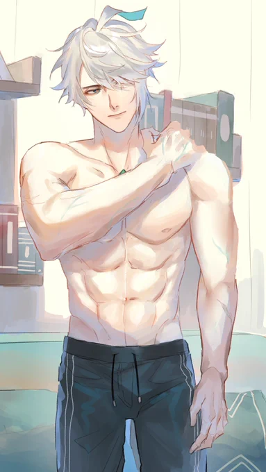 #HaiKaveh - morning just realized this Haiyi doodle actually can go along with the other Kaveh doodle- 
