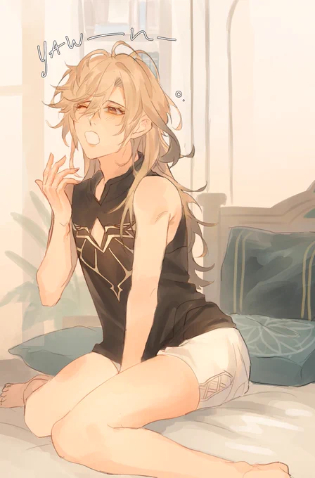 #HaiKaveh - morning just realized this Haiyi doodle actually can go along with the other Kaveh doodle- 