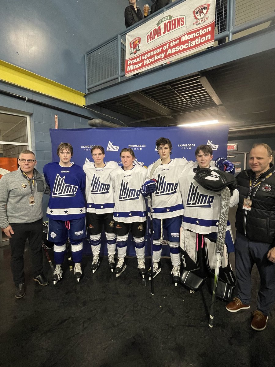 EC_Blizzard's tweet photo. Our stars ⭐️ from the QMJHL Prospects Game! Congrats to all the Newfoundland players and coaches, especially our Blizzard players... Ethan Percy, Gavin Connors, and Will Morgan! #BlizzardWarning https://t.co/kIqqfv9CVV
