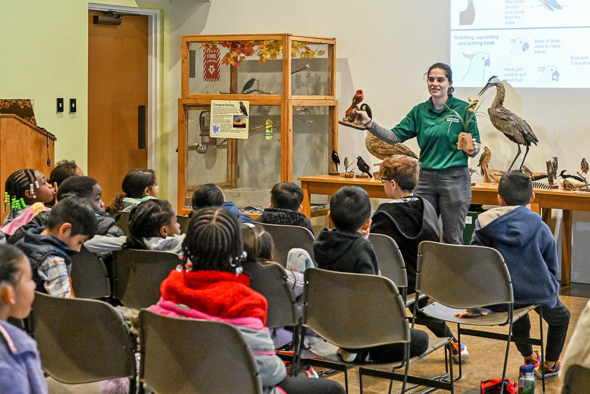 New! Birds in our Community Field Trip!
Thank you <a href="/JohnnycakeElem/">JohnnycakeElem</a> <a href="/MrsLisaCutter/">Lisa Cutter</a> for encouraging us to add this to our offerings. It was the perfect fit for Oregon Ridge! Our staff and trail guides loved sharing this program with your 1st grade students!
#TeamBCPS <a href="/GIS_Cromwell/">Eric Cromwell</a>