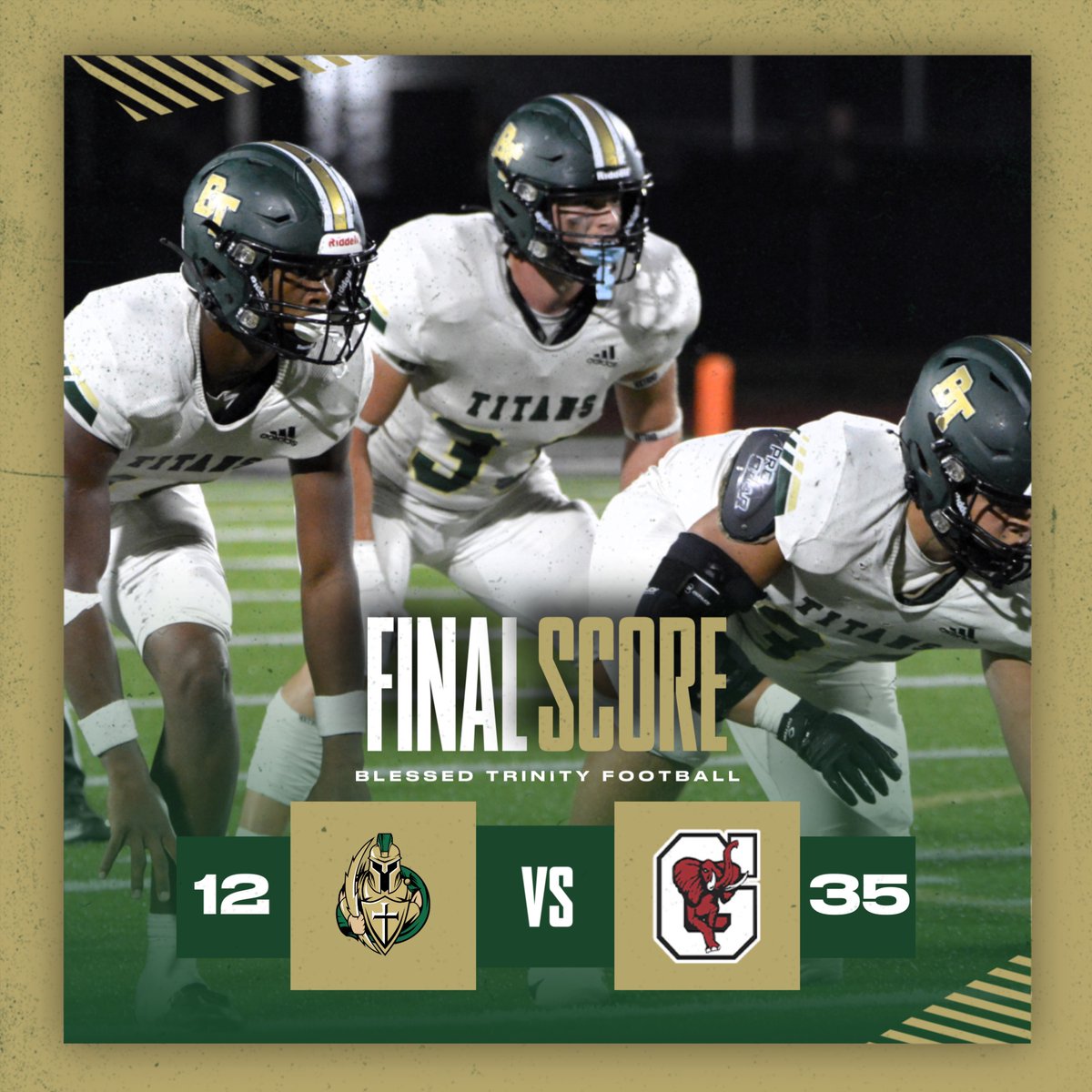 Blessed Trinity Athletics tweet media