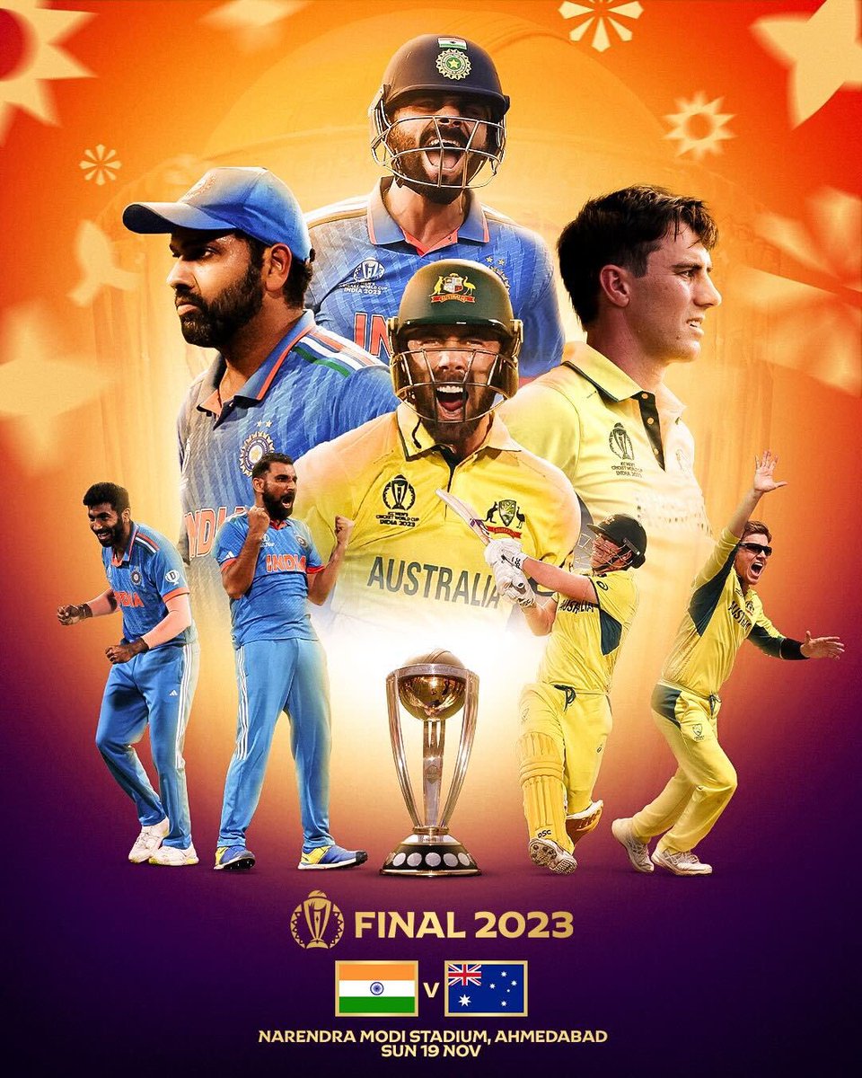 #INDvAUS #WorldCup2023Final on Sunday- Nov 19, will take centre stage this weekend. It is sure to break all television &amp; streaming records.

What are your plans for #WorldCupFinals ?