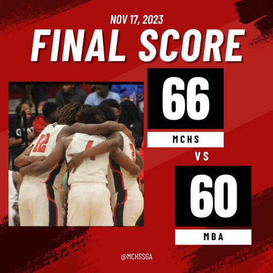 TheRealBulldogs's tweet photo. A Loss and a Dub, but it’s still ALL LOVE! ❤️🖤❤️🖤❤️🖤

#bulldogtuff #keepworking #MCBasketball #MCSports https://t.co/iD8vi561BY