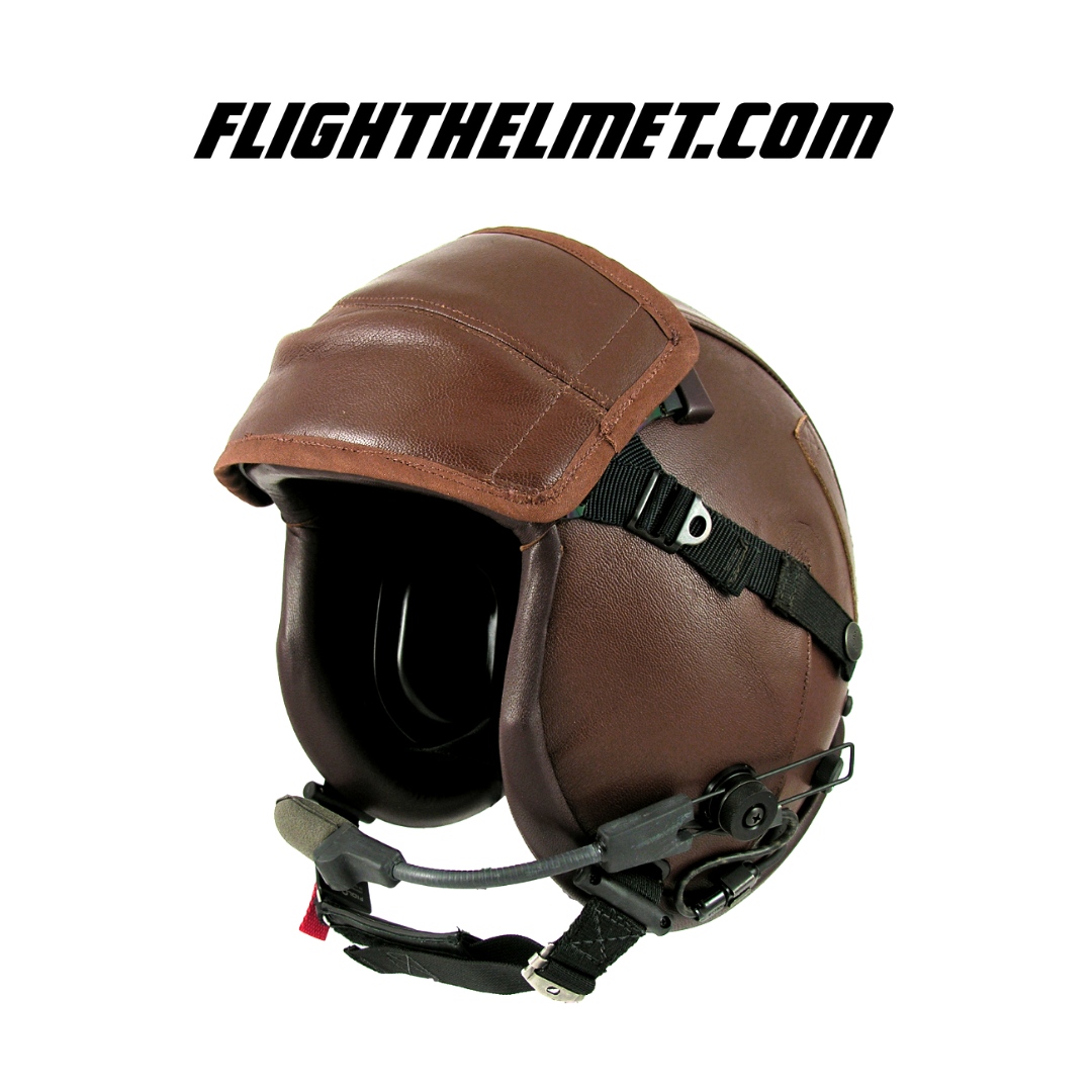 FlightHelmets's tweet photo. Classic look with modern communications and comfort. New Vintage Leather Covered Fixed Wing Flight Helmet 🛫 https://t.co/c644tDquns

#flighthelmets #flighthelmet #customflighthelmets #flightequipment #helmetrepair #customhelmet #aviation #pilots #flight #lightspeedaviation https://t.co/GQZm9yeQHZ