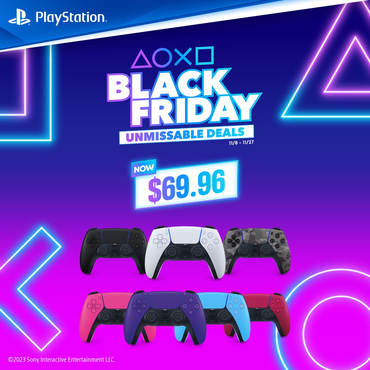 We have a DualSense that you may like this deal... 😏 Save $25 on PlayStation 5 DualSense Wireless Controllers at Walmart Canada for Black Friday! ➡️ ms.spr.ly/6017iEmfR