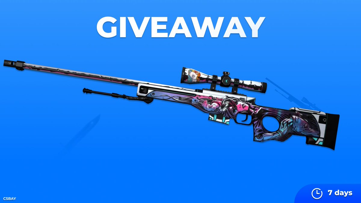csbay_trading's tweet photo. 🔥CS2 GIVEAWAY🔥

🎉AWP | Neo-Noir MW ($30)

⚠️TO ENTER:

👍Follow us and @XCADPlus
🔁Retweet
💖Tag 2 friends

⌛Giveaway ends in 7 days (25.11)! 
#CS2 #C2Giveaway #CS2Giveaways #CSGO #CSGOGiveaway #CSGOGiveaways https://t.co/YVIZBWet7W