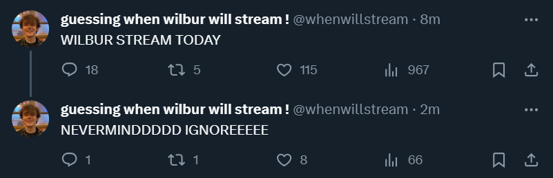 WWWSHatePage's tweet photo. Today @whenwillstream was wrong! https://t.co/p2WyFhzPQ2