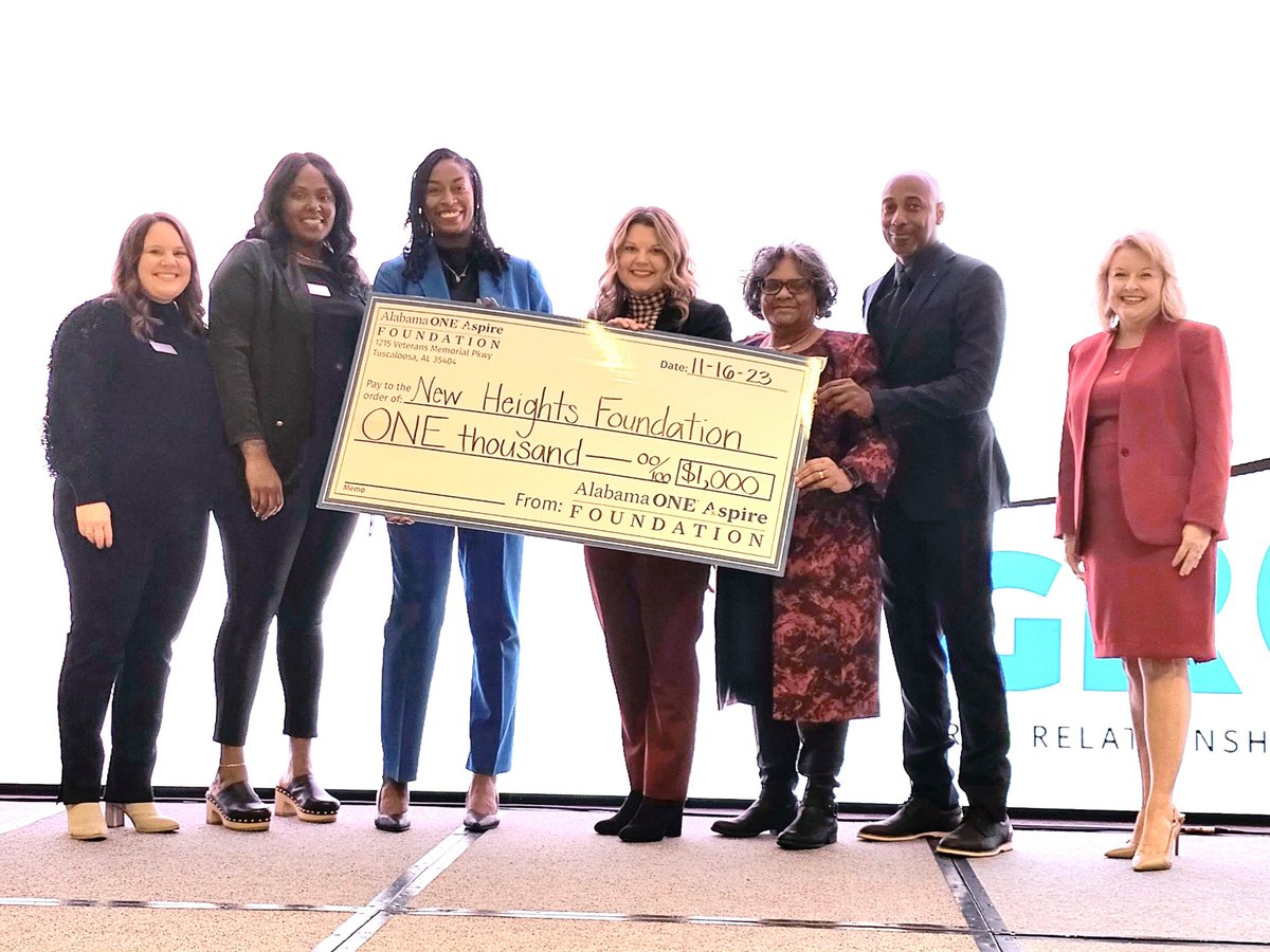 New Heights Community Resource Center (@tcsnewheights) on Twitter photo New Heights Community Resource Center was recognized as the Community Spotlight at the <a href="/AlabamaOne_CU/">Alabama ONE Credit Union</a> Bridgebuilders Conference. Our team is grateful to our community partners and we appreciate the unwavering support of <a href="/AlabamaOne_CU/">Alabama ONE Credit Union</a>! New Heights Community Resource Center was recognized as the Community Spotlight at the <a href="/AlabamaOne_CU/">Alabama ONE Credit Union</a> Bridgebuilders Conference. Our team is grateful to our community partners and we appreciate the unwavering support of <a href="/AlabamaOne_CU/">Alabama ONE Credit Union</a>!