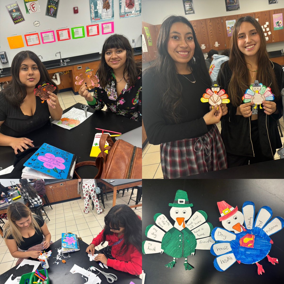 aluna0707's tweet image. Added a little 🦃 to today’s lesson (Turkey Anatomy and what we are grateful for) 🍁 #drlunasclass  #SEHStheBest #fallisintheair #SanEliNation #SEISDinspires #youdidntbringyourbackpack