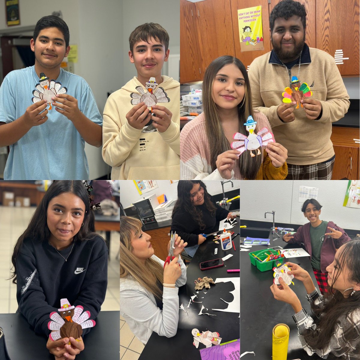 aluna0707's tweet image. Added a little 🦃 to today’s lesson (Turkey Anatomy and what we are grateful for) 🍁 #drlunasclass  #SEHStheBest #fallisintheair #SanEliNation #SEISDinspires #youdidntbringyourbackpack