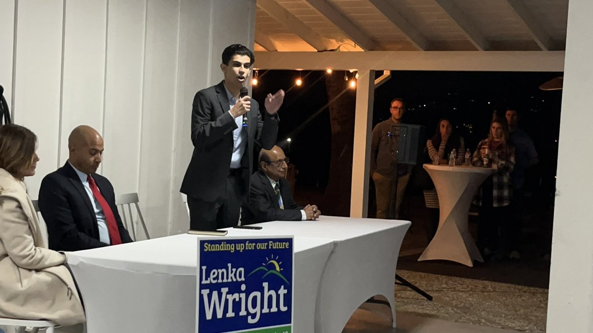 NooranBayzaie's tweet photo. What a great event we had last night! Thank you so much to Nick Rajkovich who hosted all the candidates for San Jose city council in District 10 for a candidates forum, and thank you to all the residents for staying civically engaged and attending our event last night.🇺🇸 https://t.co/QwxESCoUce
