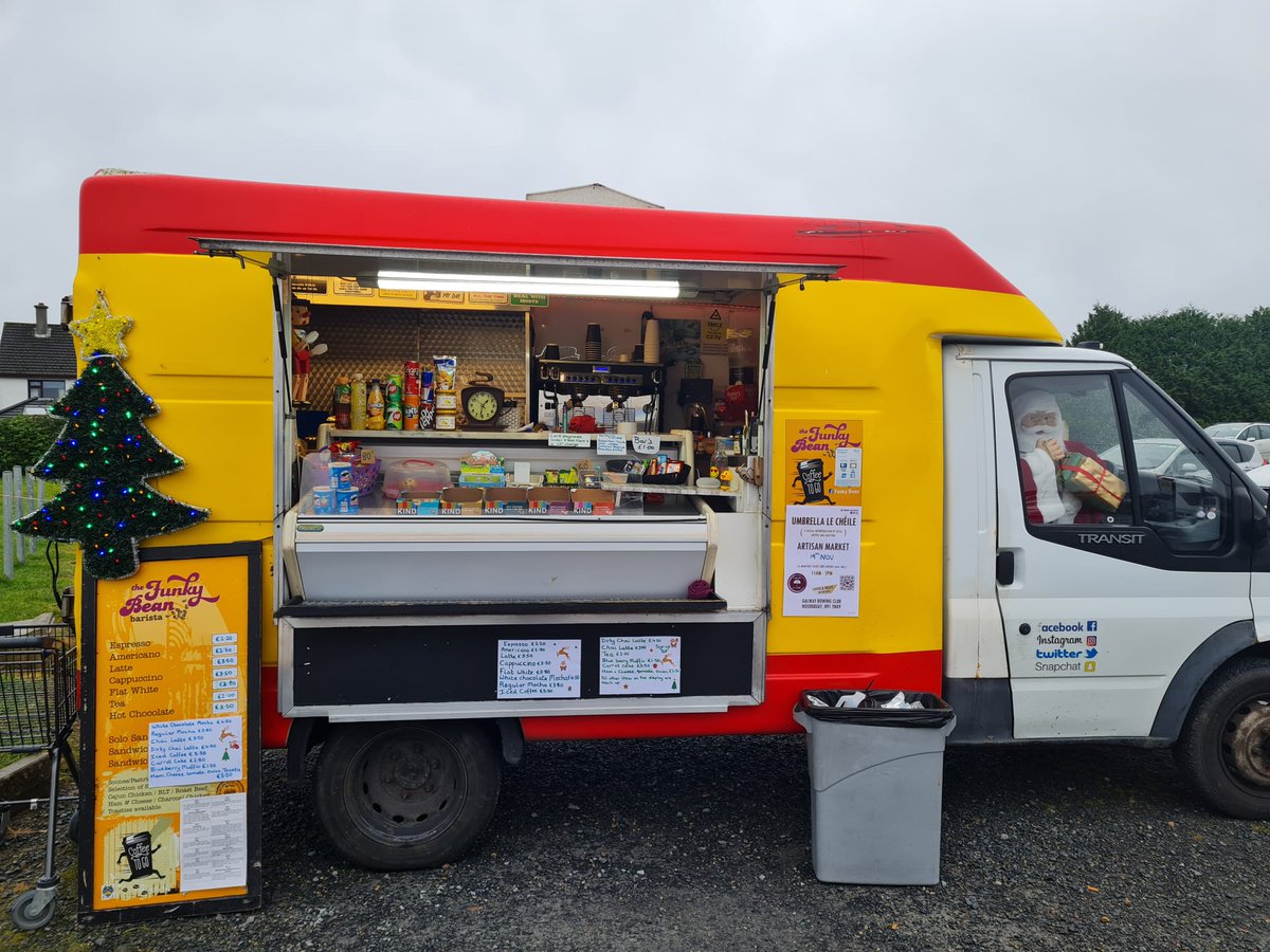 Beat the Christmas crowds this Sunday &amp; head down to our festive market at the Galway Rowing Club!

The wonderful Maureen from Funky Bean will be serving hot drinks &amp; sweet treats overlooking the stunning views of the river Corrib! 

#galwaynow #galwaycity #galwayadvertiser