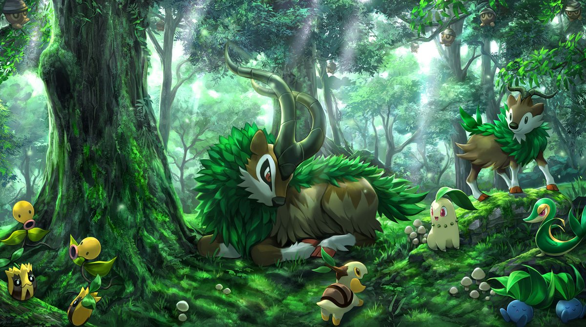 Grass Pokémon piece I did a couple years ago 🍃