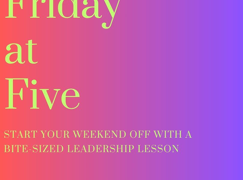 BeLeaderDaily's tweet photo. Friday At Five, time for some leadership learning before starting the weekend -> Strong Execution For The Win https://t.co/Cb1jUWNJGZ https://t.co/opQnFwDhQc