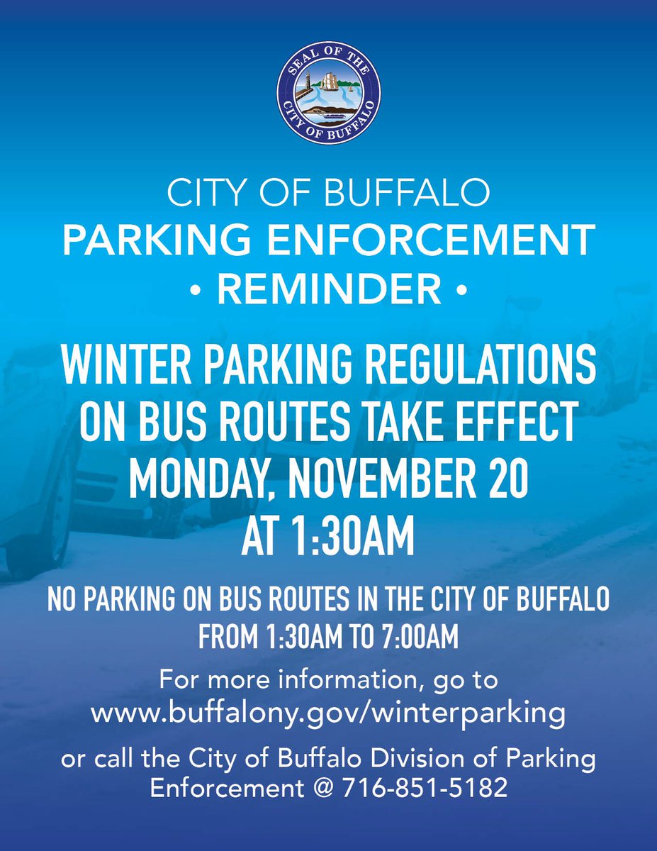 BuffaloNYPolice's tweet image. For more information, go to
buffalony.gov/winterparking