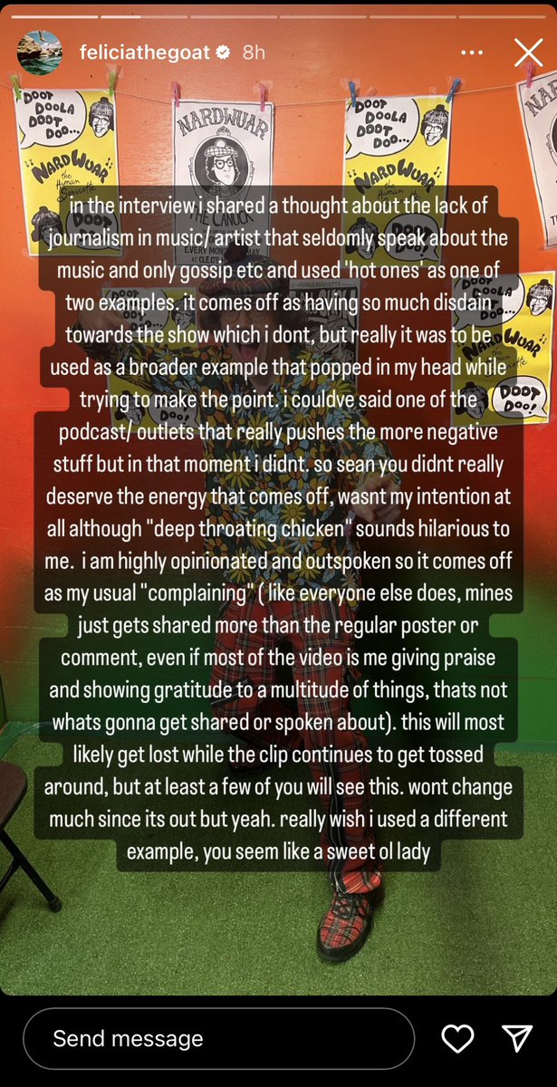 forthespeakers's tweet photo. Tyler, the Creator addresses his comments about Hot Ones and Sneaker Shopping ⬇️ https://t.co/ruX81C9zkL