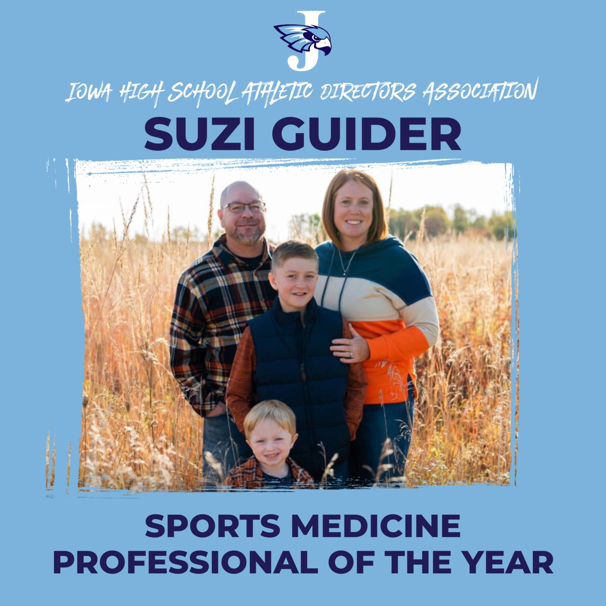 More Big News: Suzi Guider has been awarded the Sports Medicine Award from the <a href="/IOWAHSADA/">IHSADA</a>!