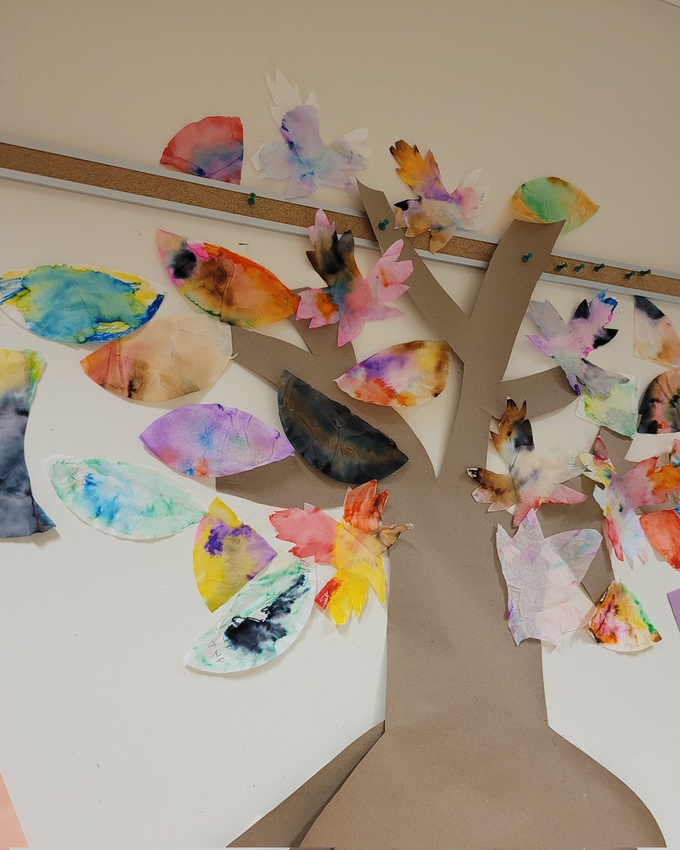 msvlau's tweet photo. Enjoying the beautiful colours of fall through art

@TDSBForestManor @LC2_TDSB @EarlyYearsTDSB #kinderart https://t.co/CDR58qee6G