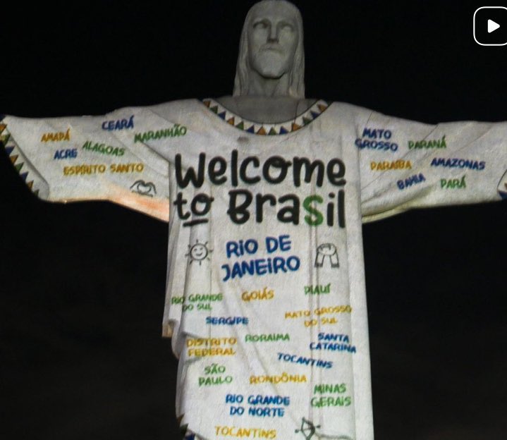 hoaxts's tweet photo. “Eu vi e não acreditei. Isso deve ser photoshop. Vocês colocaram a camisa Junior Jewels “Welcome To Brasil” no Cristo Redentor, não foi? Foi uma das coisas generosas que já fizeram por mim”

A TAYLOR NUNCA VAI ESQUECER DA GENTE! 😭 #RioTSTheErasTour https://t.co/gkbBN6yEed